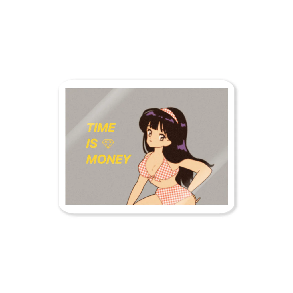 押堀ジャパンの女学生の夏3 Sticker