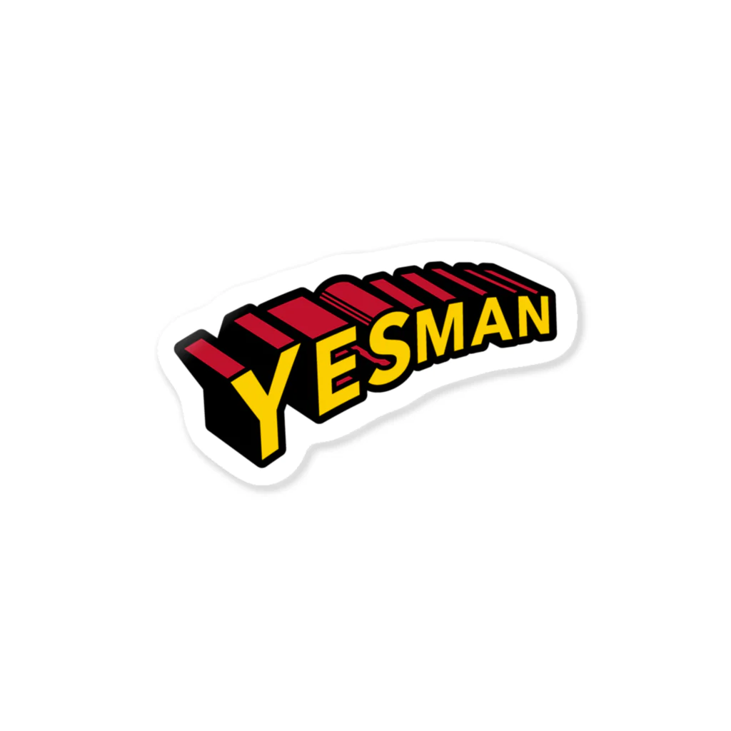 U.S.A.T.のYESMAN　イエスマン ステッカー