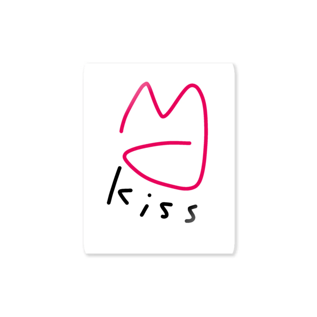 NACOSのkiss_mark ステッカー