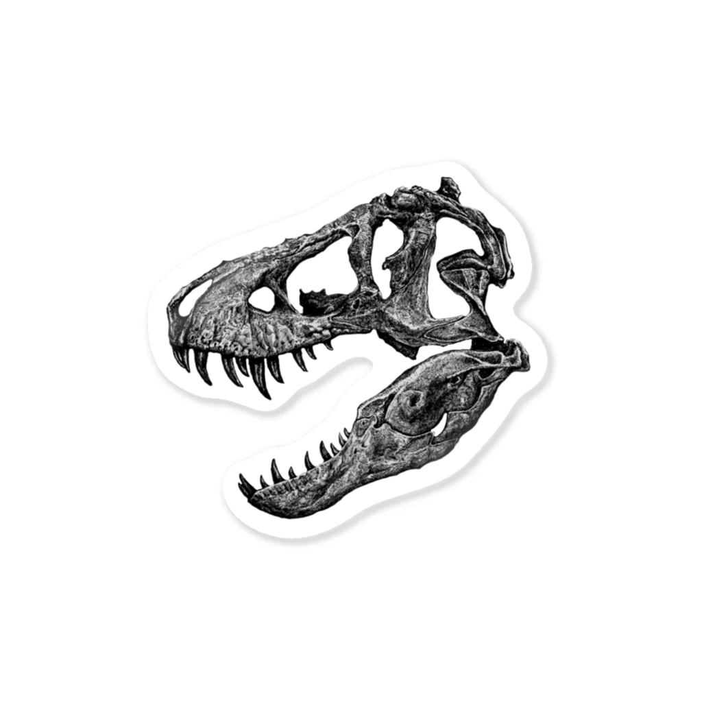 府高のティラノサウルス ステッカー Sticker