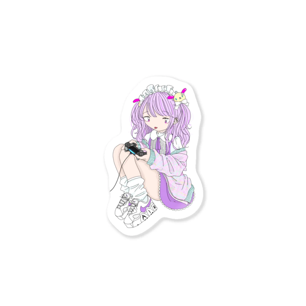 うさちゃん天使のメイド Sticker