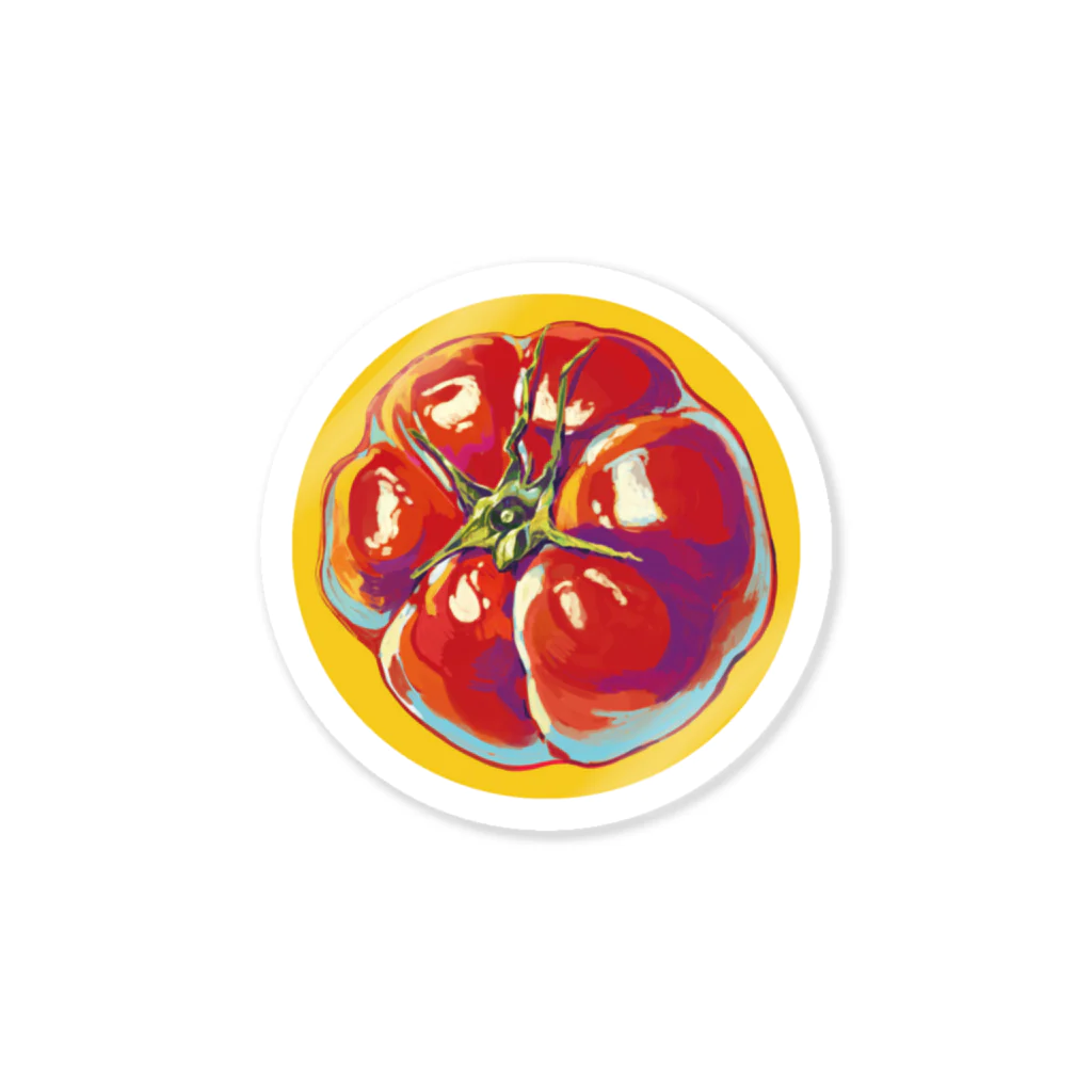 わざかなのおみせのトマト Sticker