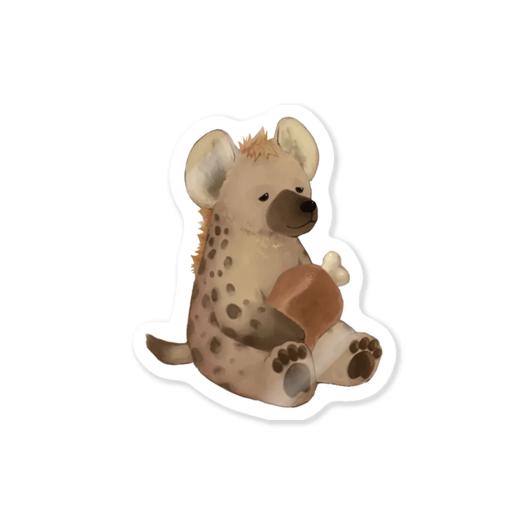 cheerioのふわふわハイエナくん Sticker