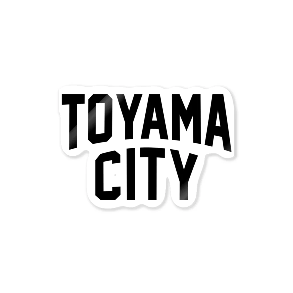 JIMOTO Wear Local Japanの富山市 TOYAMA CITY Sticker