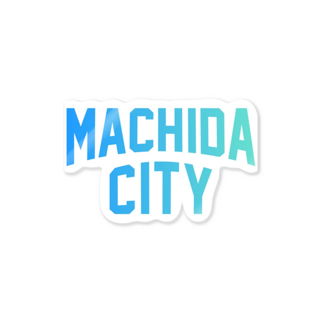 JIMOTO Wear Local Japanの町田市 MACHIDA CITY Sticker