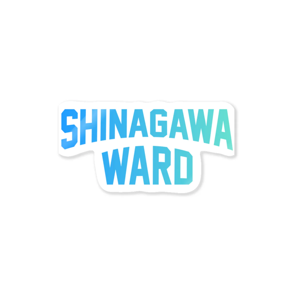 JIMOTO Wear Local Japanの品川区 SHINAGAWA WARD ステッカー