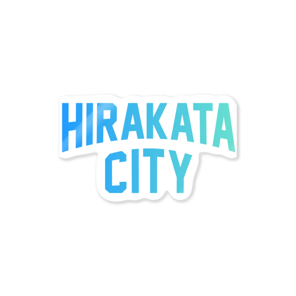 JIMOTOE Wear Local Japanの枚方市 HIRAKATA CITY Sticker