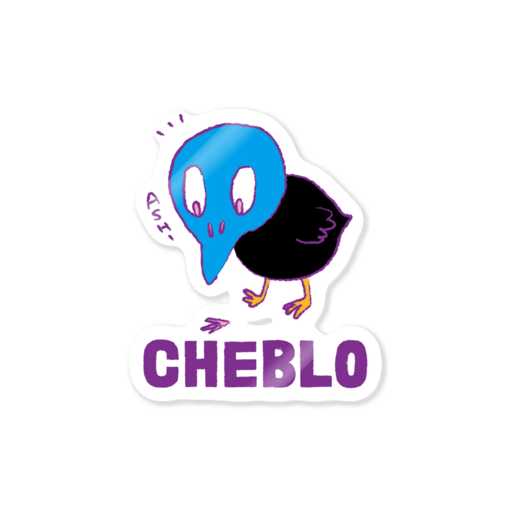 CHEBLOのMizuiro Headのステッカー Sticker