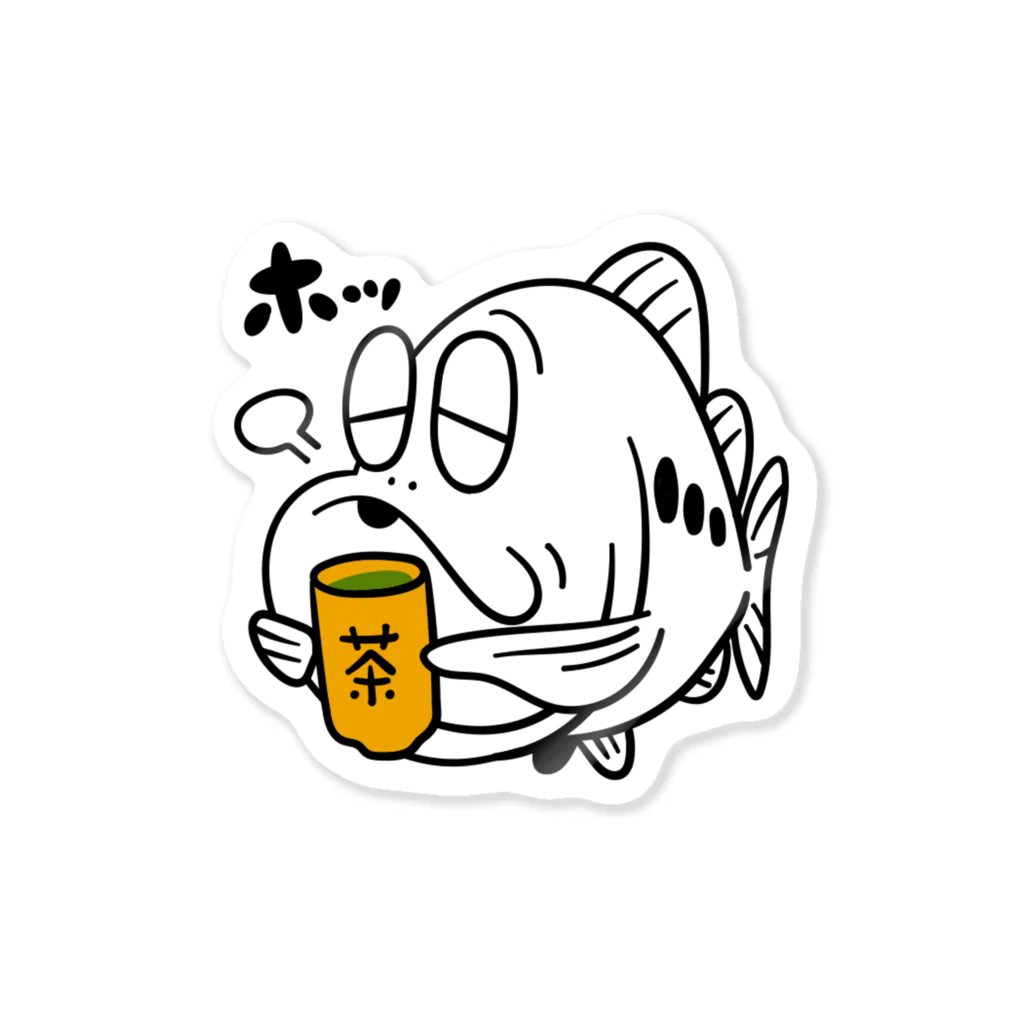 Buritsuのホッとするオオクチくん Sticker