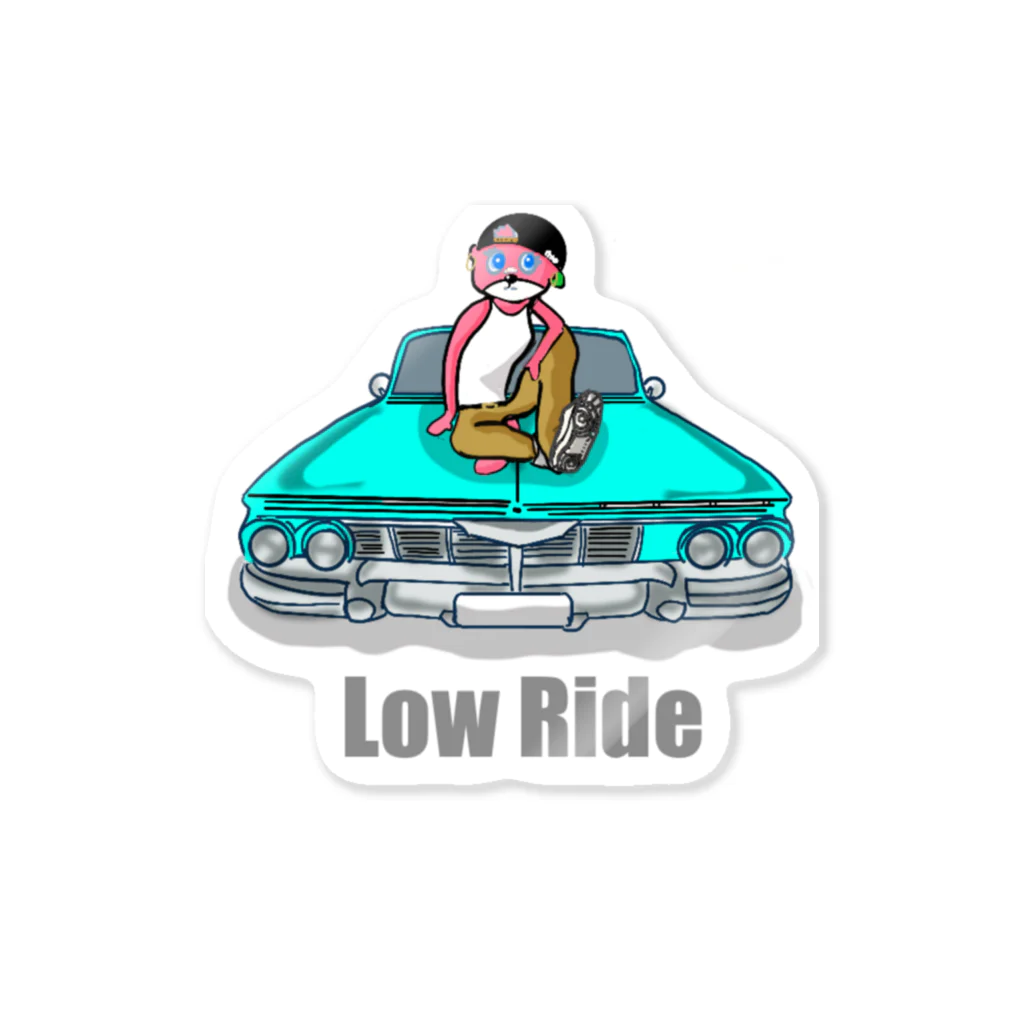 ma_jiiのlowrider ステッカー