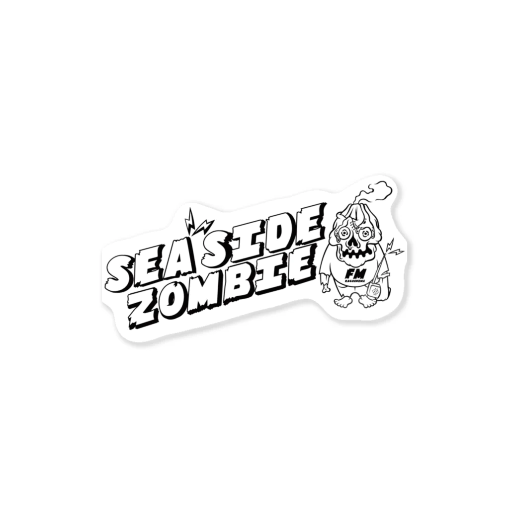 SEA SIDE ZOMBIEのSSZ桜島ゾンビくん（ステッカー） Sticker