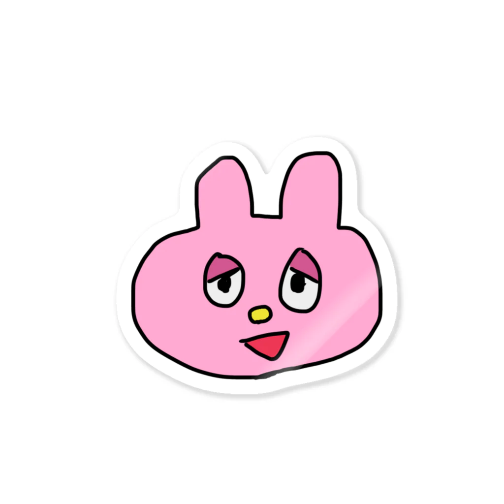 あやしいどうぶつのうさぎてゃん Sticker