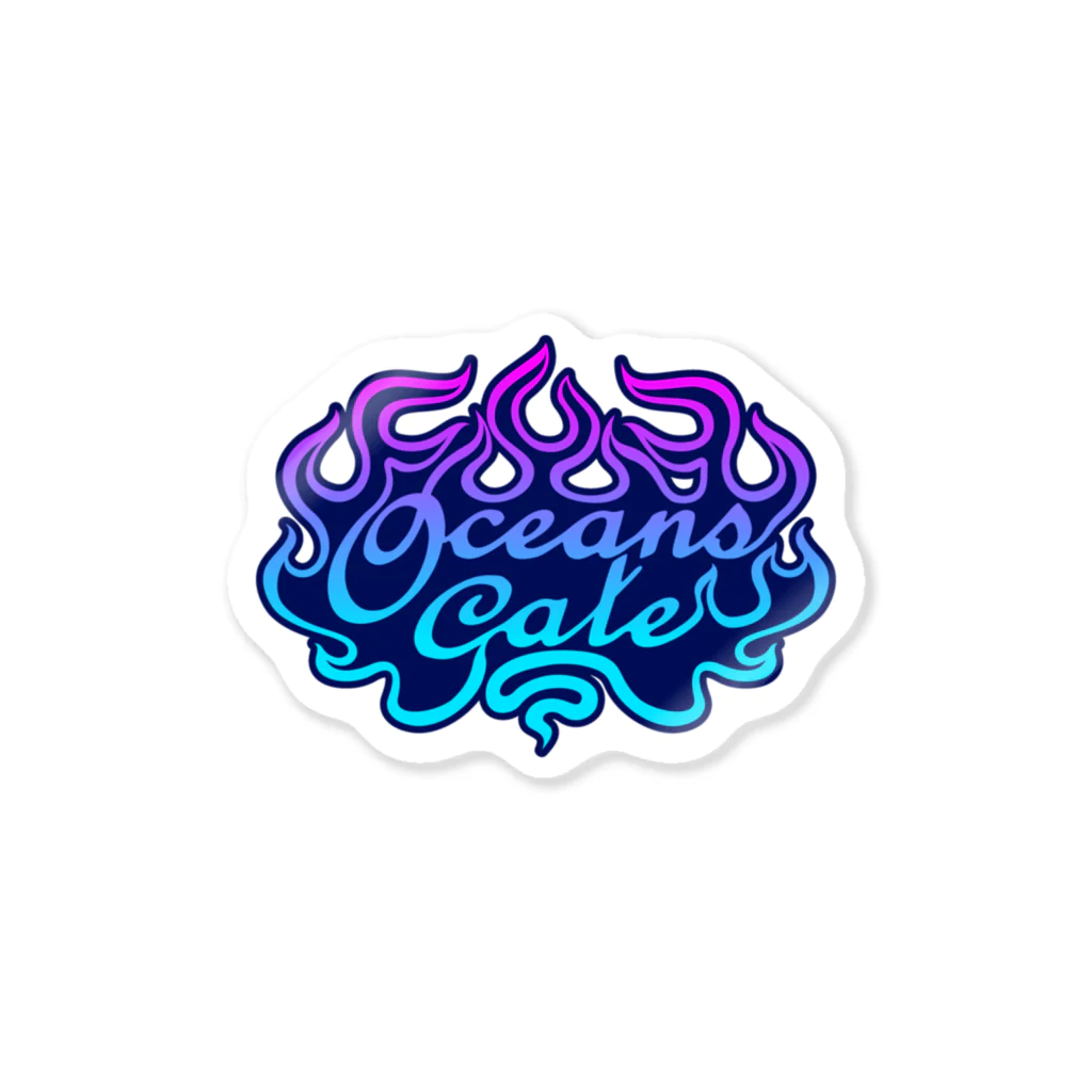 ShimiyasuのOceansGate Original Desin |FLAME| Sticker