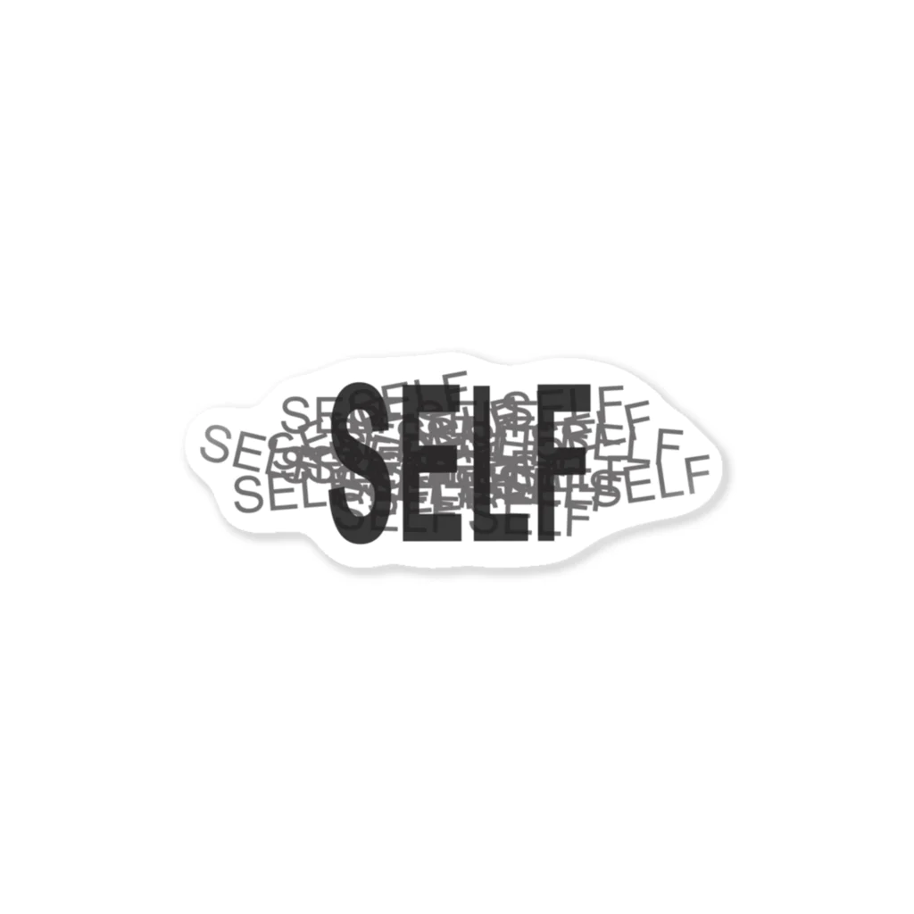 namikonicoleのSELF,SELF, SELF ステッカー