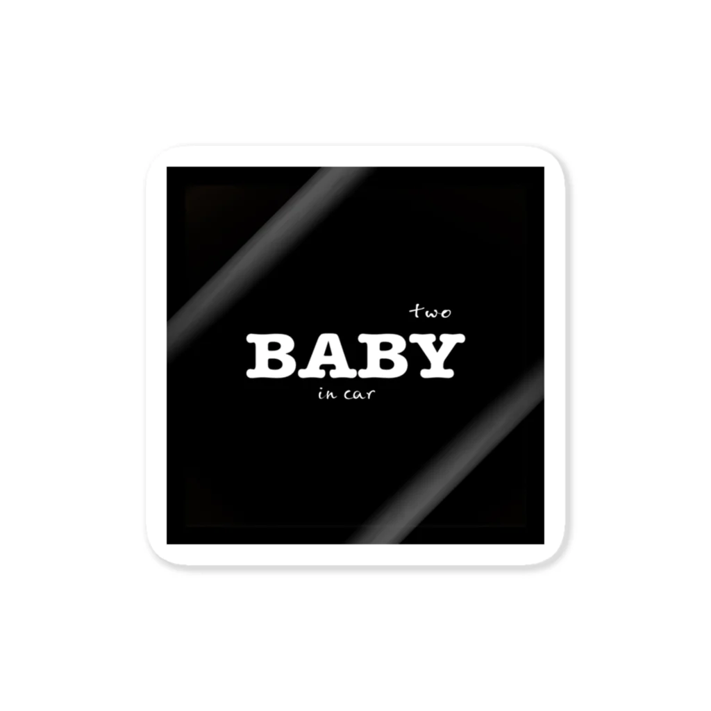 LAUNENのBaby in carグッズ ステッカー