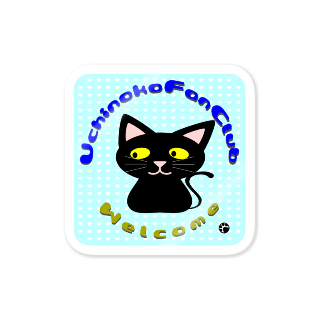 tomo-miseのくろすけ （ステッカー） Sticker