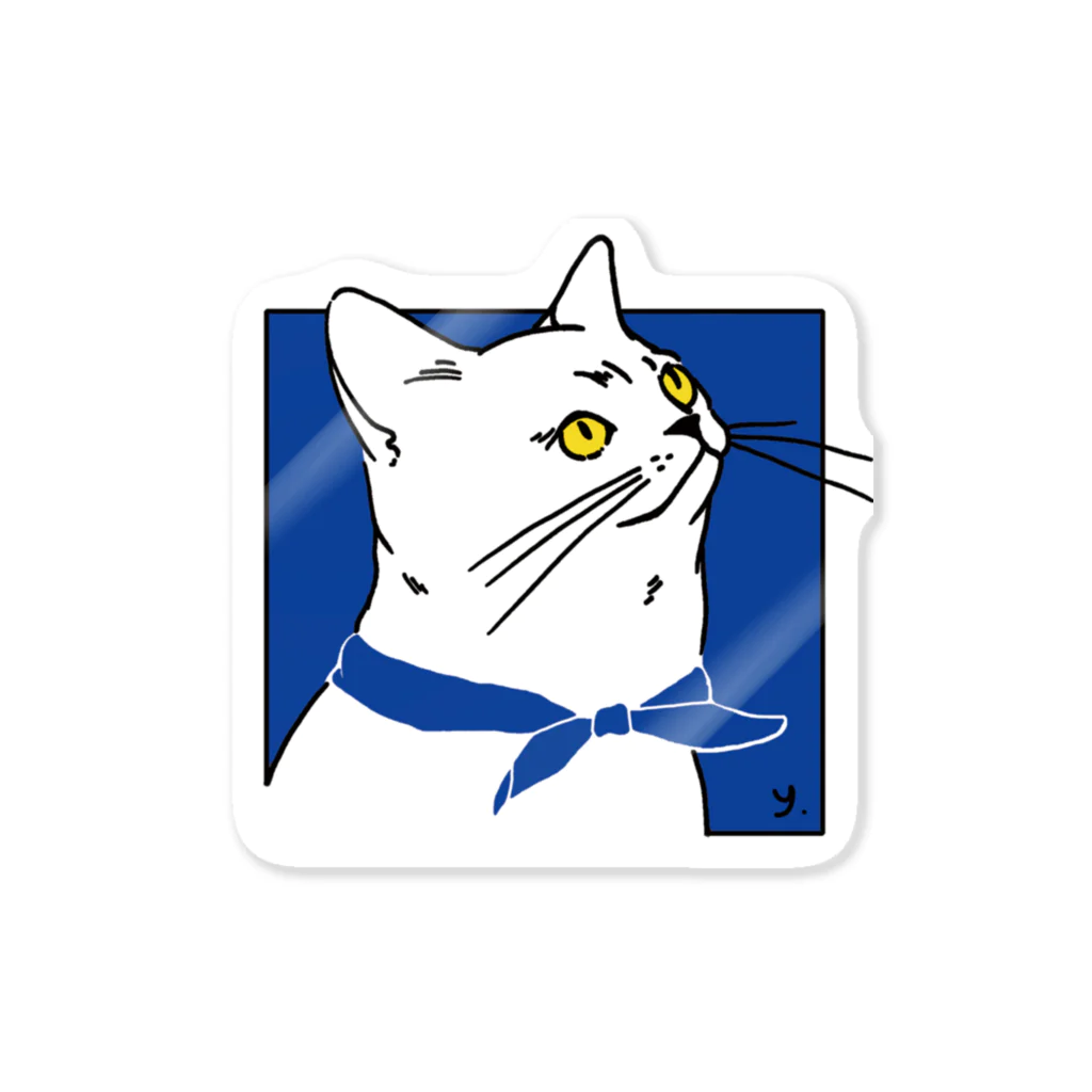 ユーぴきのねこのカイ Sticker