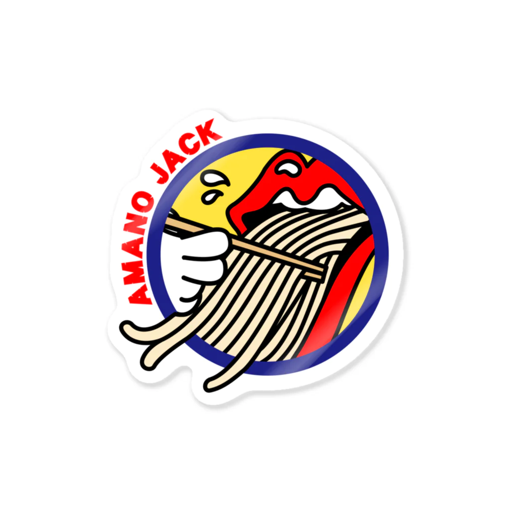 ラーメン天邪鬼オフィシャルSHOPのラーメン天邪鬼ロゴステッカー Sticker