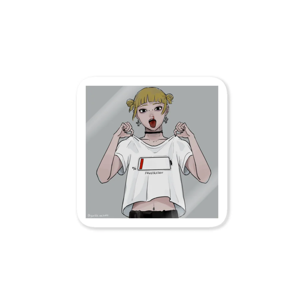 yomiのFRUSTRATION Sticker