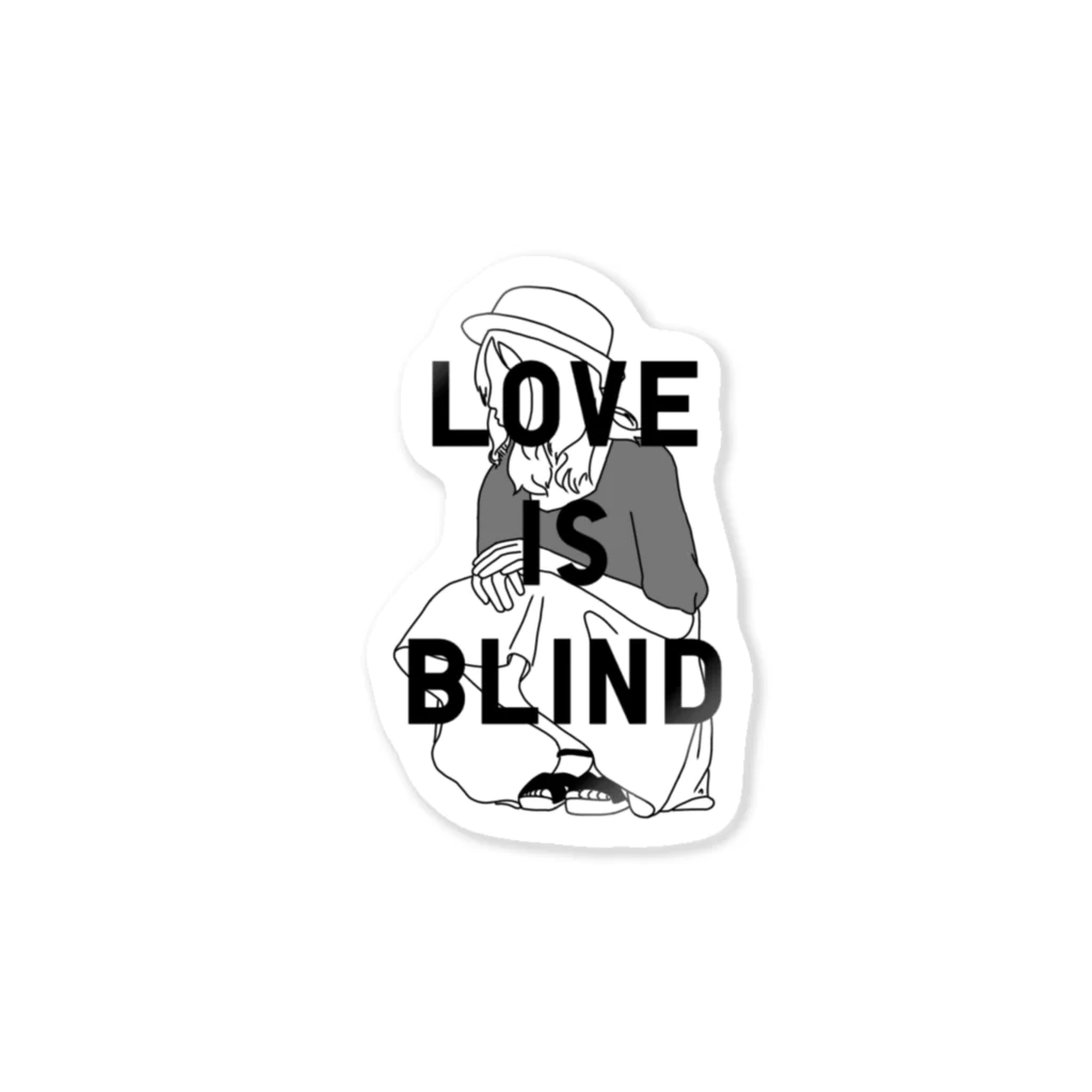 きまぐれおえかきの恋は盲目 Sticker