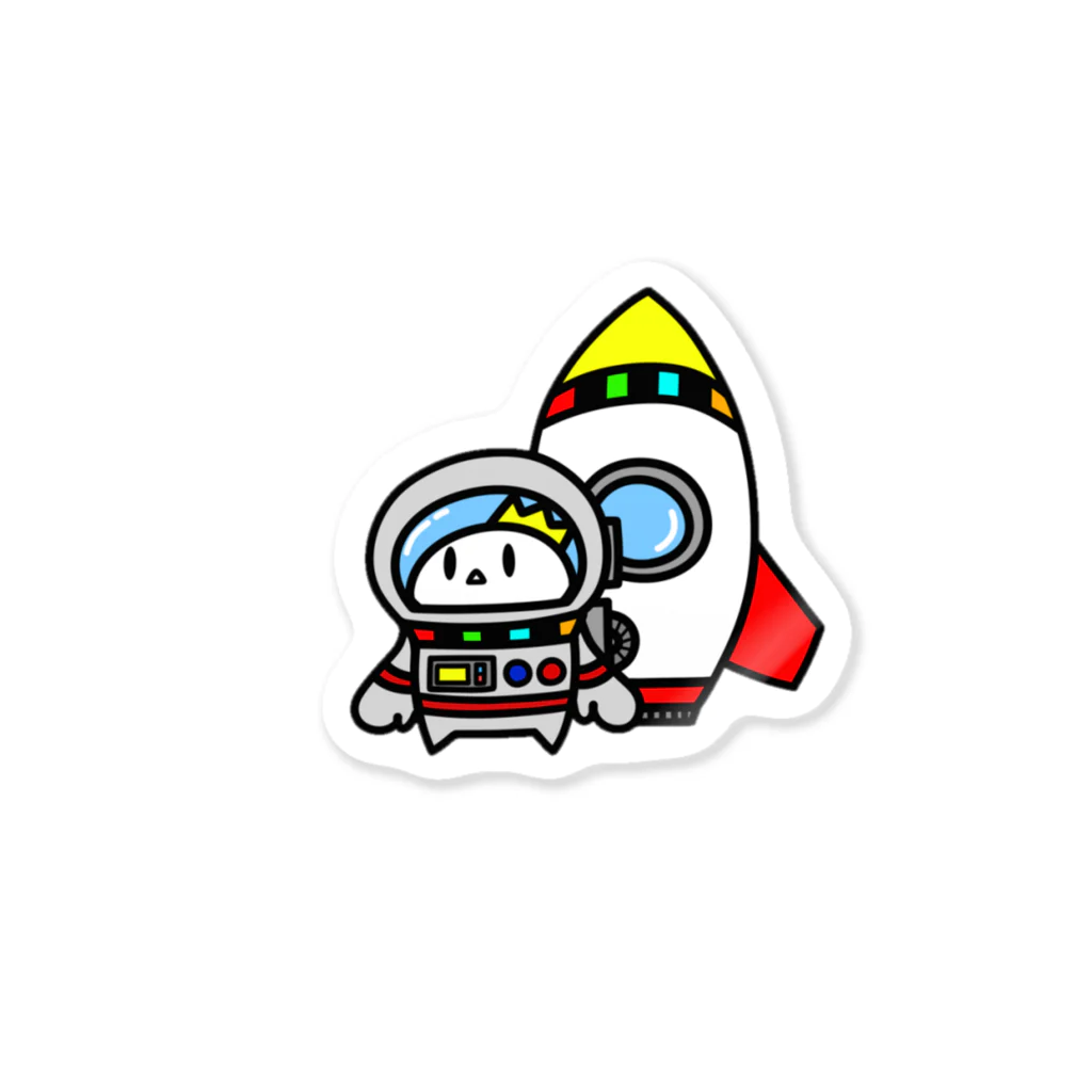 山葵しょーた。のスペースマシュマロ。 Sticker