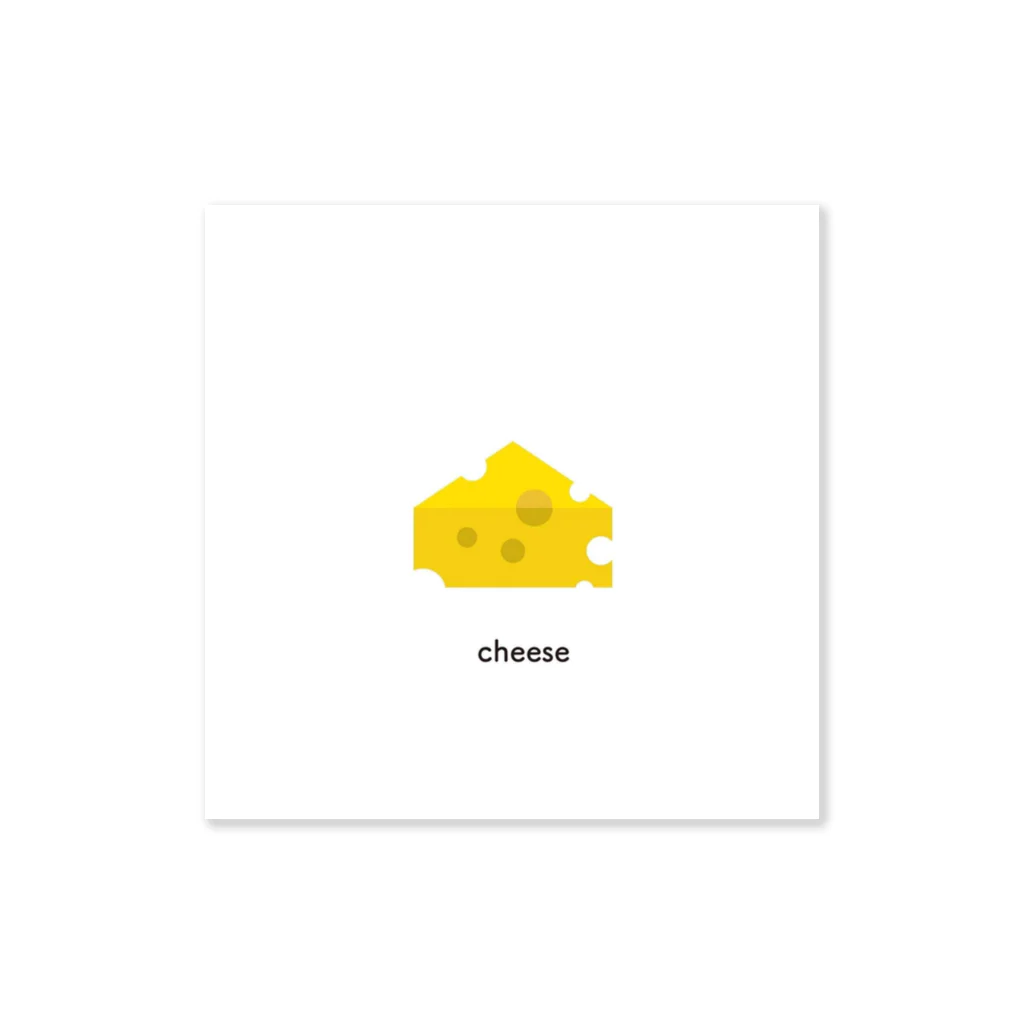 pm2:24のcheese ステッカー