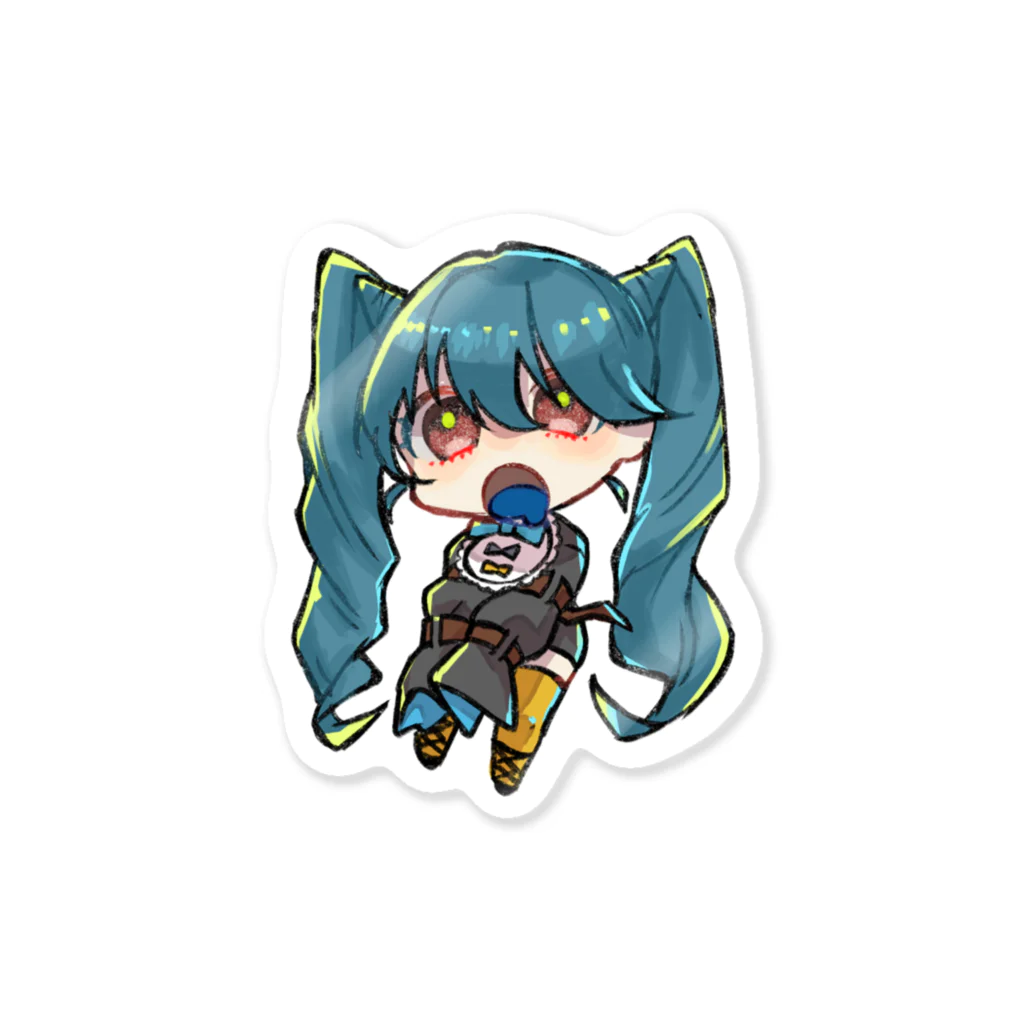 Keiji_Nagatsukiの非不未ちゃんステッカー Sticker