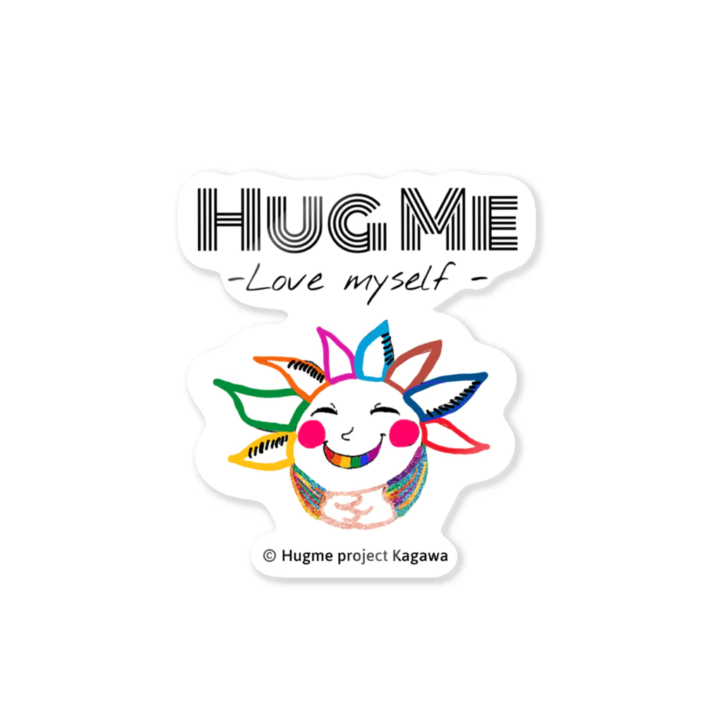 Hug Me project Kagawaのハグミーちゃん(ジェンダーレスカラー) Sticker