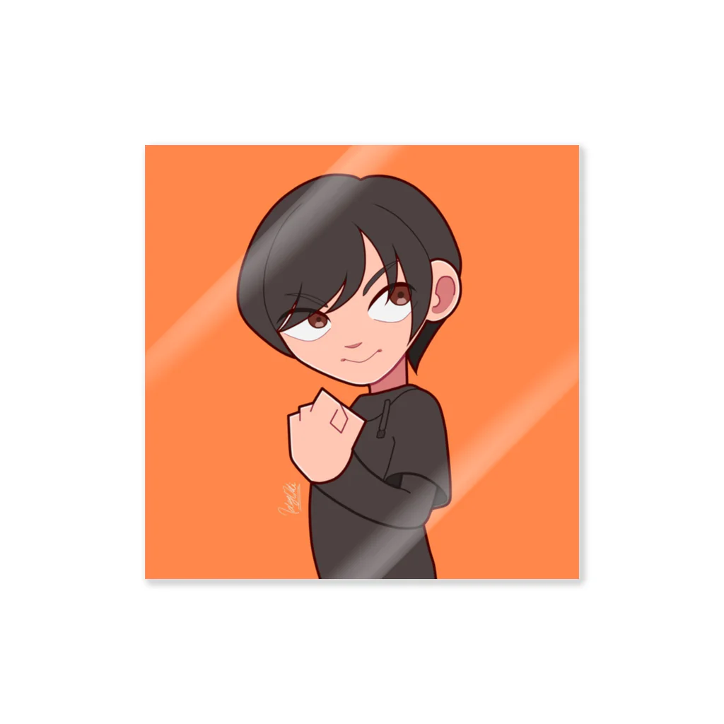 奥田健太🥝|フィットネストレーナーのキャラクターグッズ Sticker