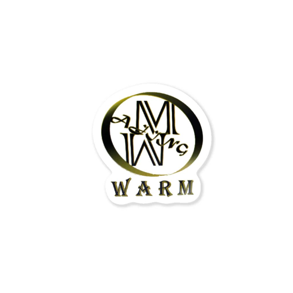 warmのアジング  パーカー Sticker