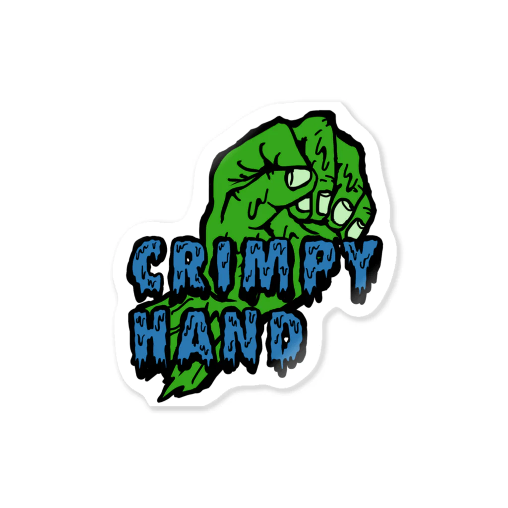 Saicho公式ショップのCrimpy Hand Logo ステッカー