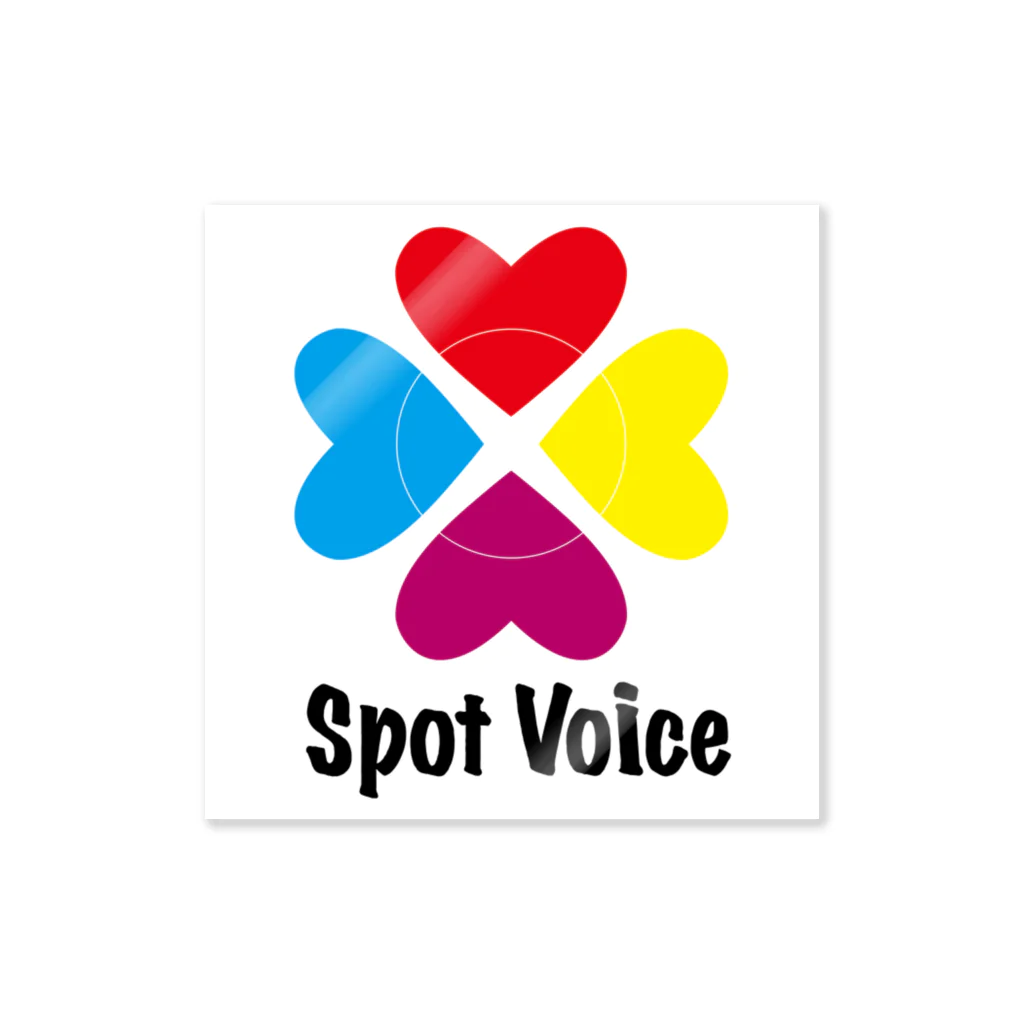 Spot VoiceのSpot Voiceロゴステッカー Sticker