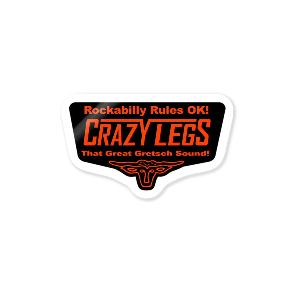 CRAZY LEGSのCRAZY LEGS ステッカー