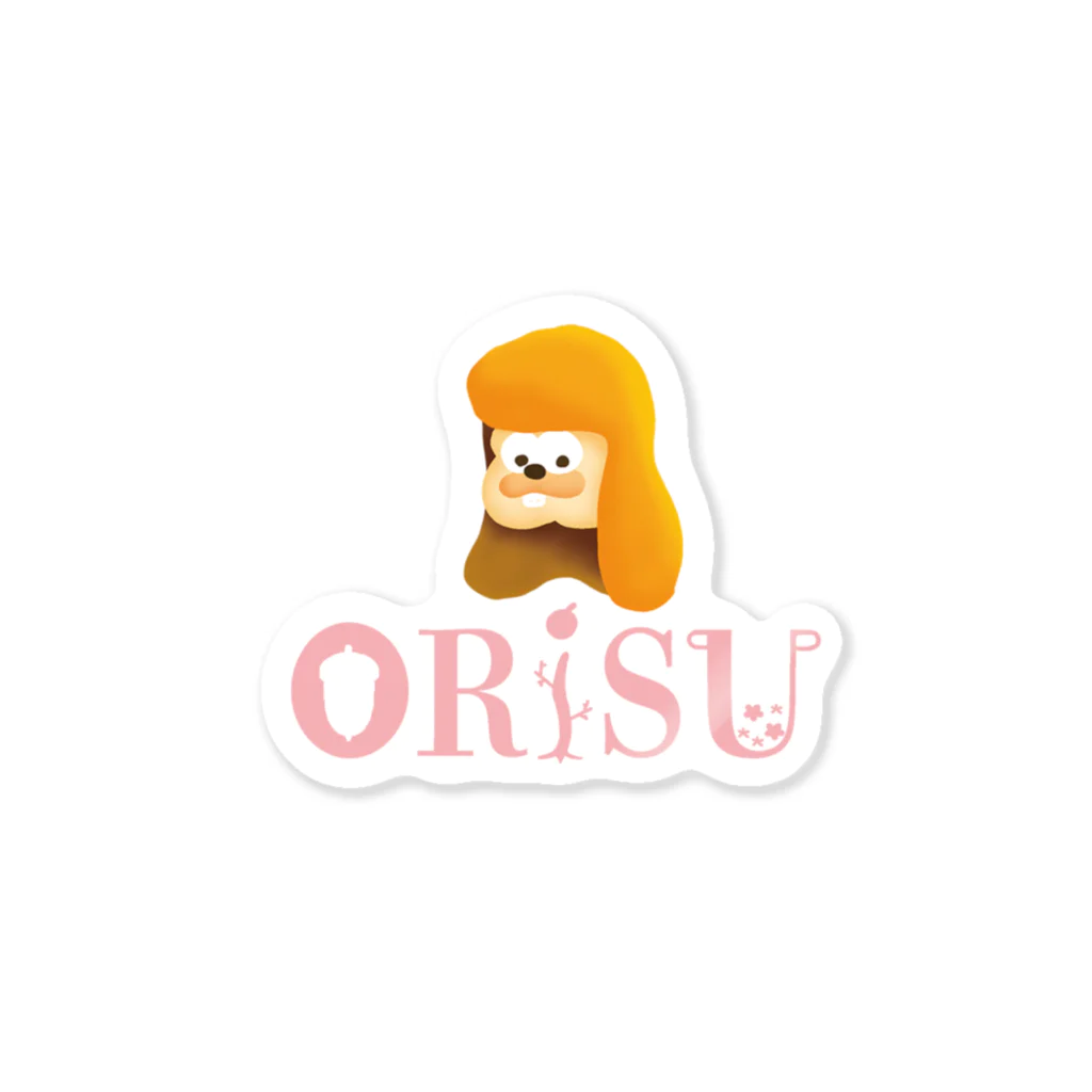 pesty_pupil designsのおりす Sticker