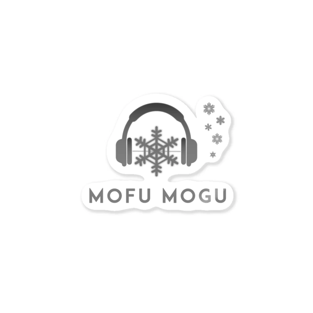 MofuMogu Official Goodsの冬ver ロゴ ステッカー Sticker