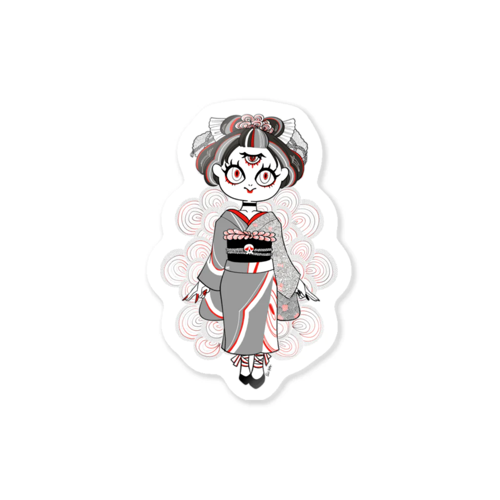 su.ka.m.artのめ嬢サン Sticker