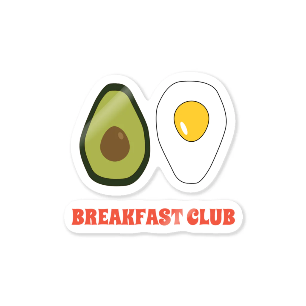 THE BREAKFAST CLUBのBREAKFAST CLUB ステッカー