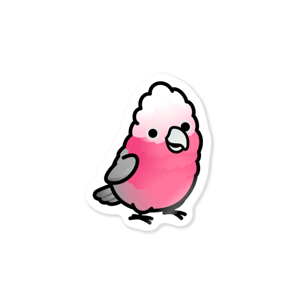 Cody the LovebirdのChubby Bird モモイロインコ Sticker