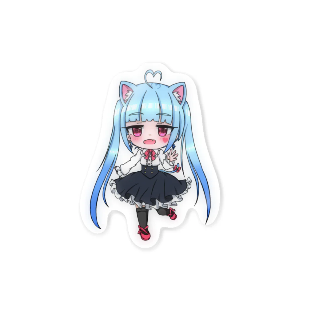 氷の国らむね❄のレティシアちゃんステッカー Sticker