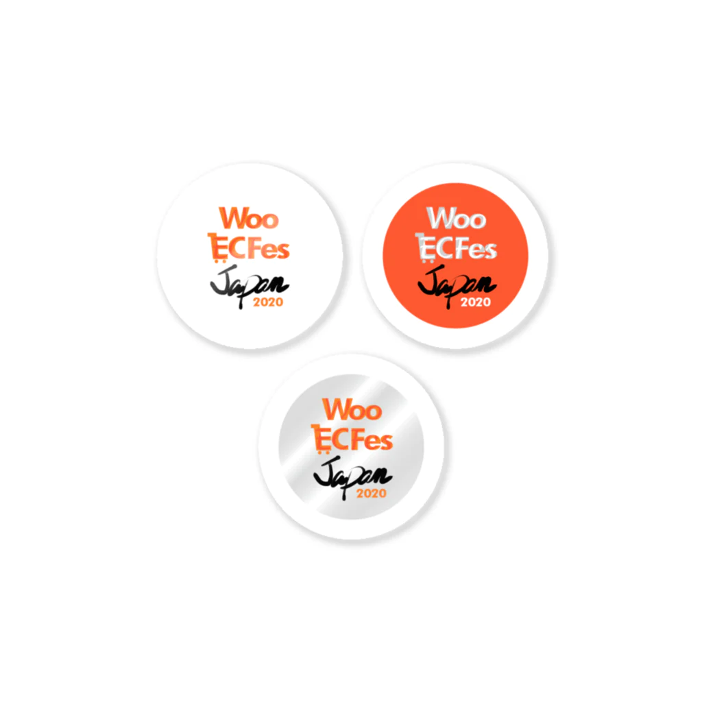 WooECFesのWoo EC Fes ステッカー（ミニ） Sticker