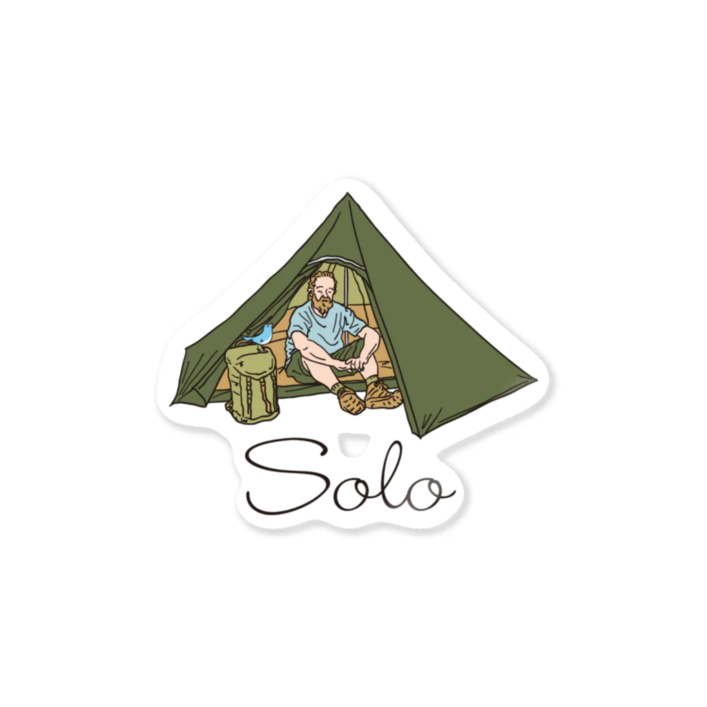 HIGEQLOのSOLO Sticker