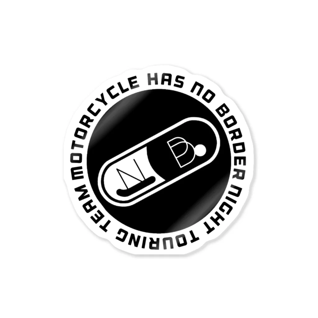 No borderのNB錠剤ステッカー Sticker