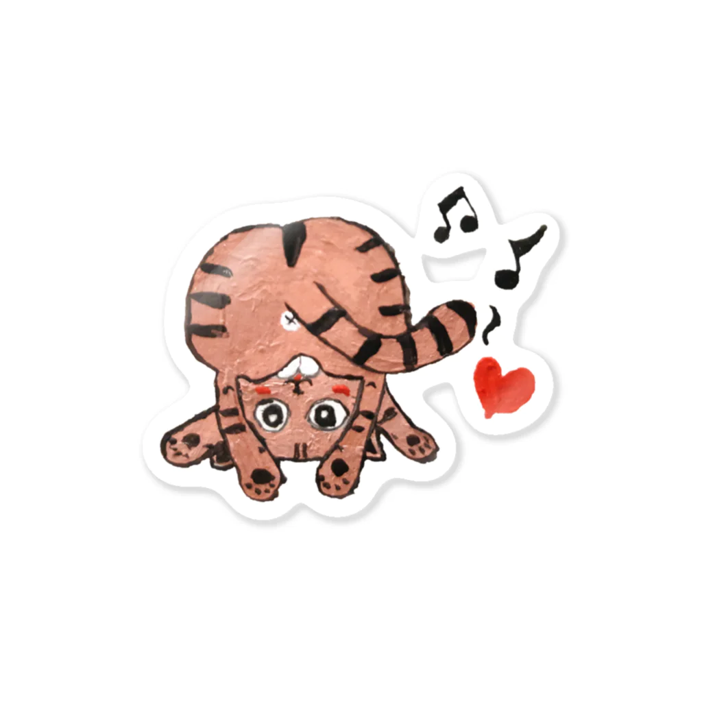 Wacchoのカマチョネコ Sticker