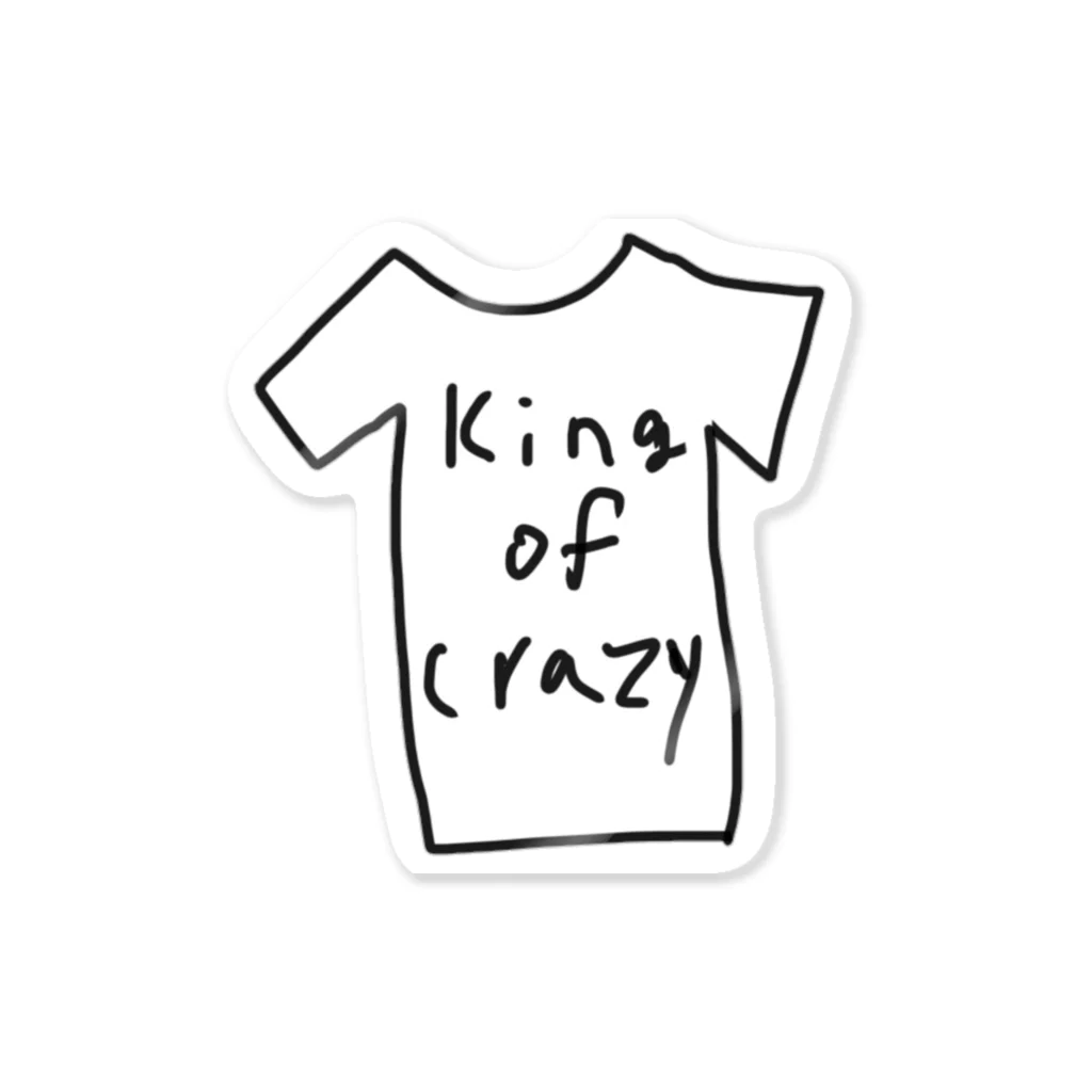 ばかくんのKing of crazy ステッカー