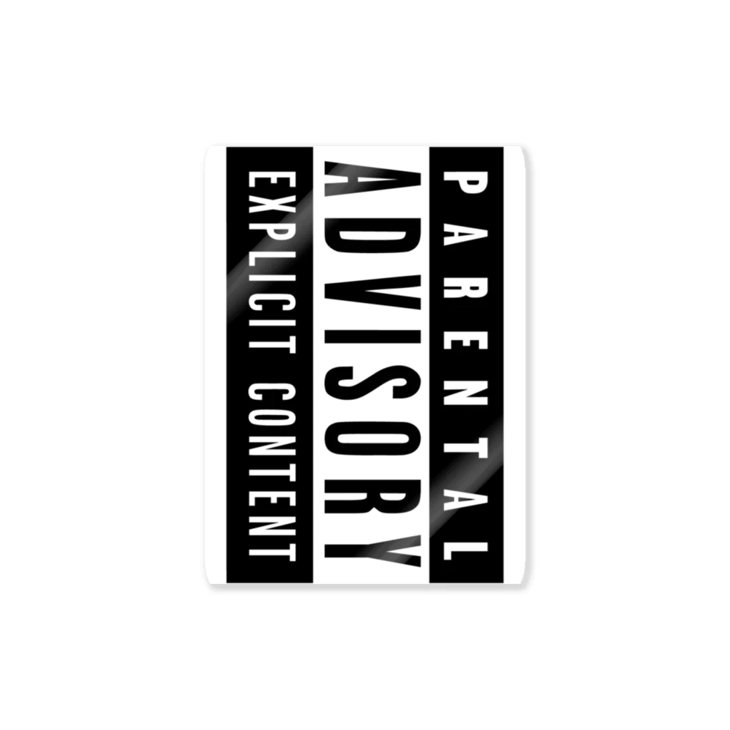 DRIPPEDのPARENTAL ADVISORY- ペアレンタル・アドバイザリー- Sticker