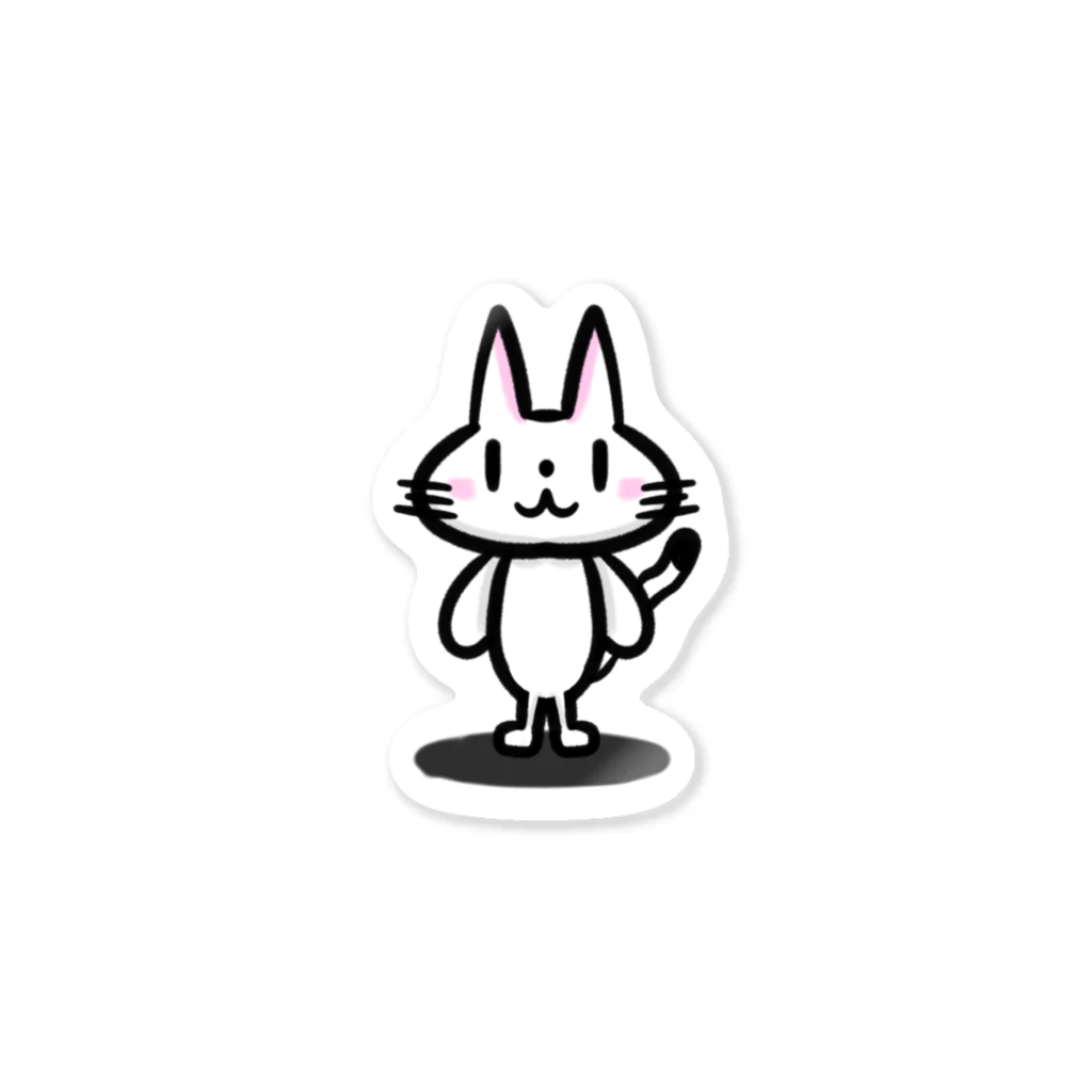 ここなつ55のゆるねこシンプル Sticker