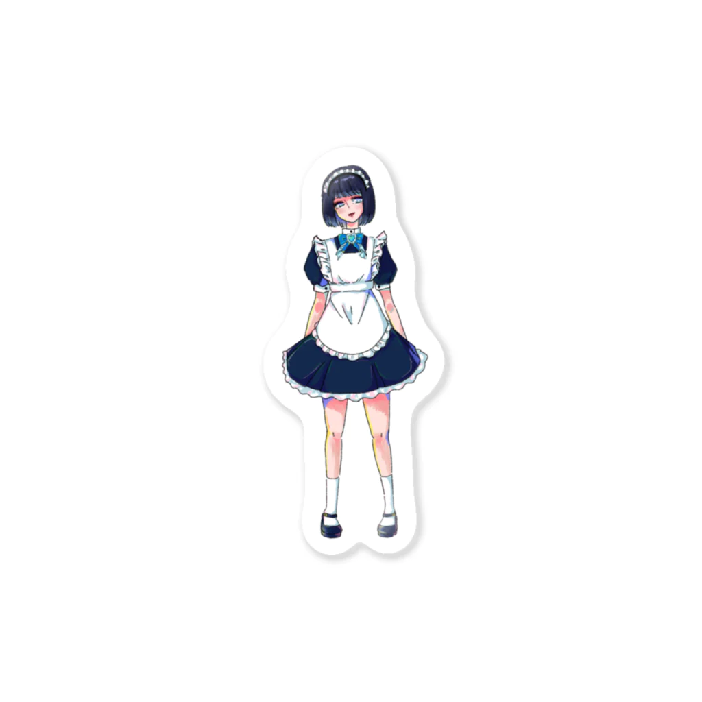 Maid de Familleの次女ちゃん / ステッカー Sticker