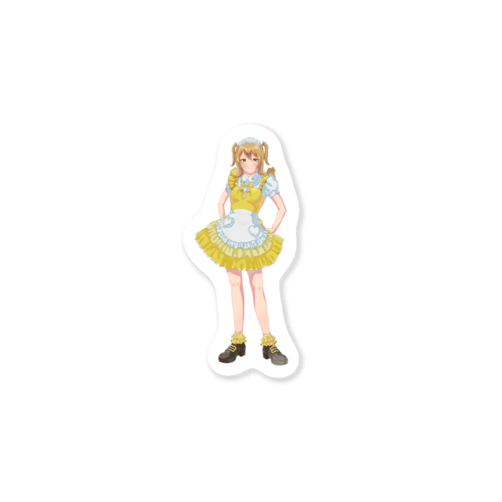 Maid de Familleの四女ちゃん / ステッカー Sticker