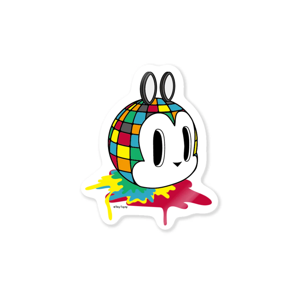 Tiny Toyny のRubik's Toyny sticker - Tony ステッカー