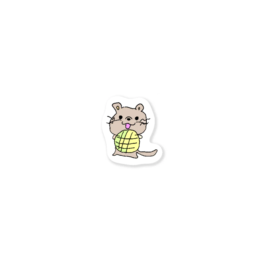 piyonnzのメロンパンカワウソ Sticker